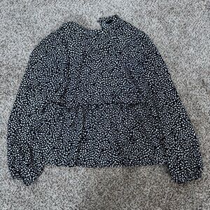 Sanctuary Black and White Blouse